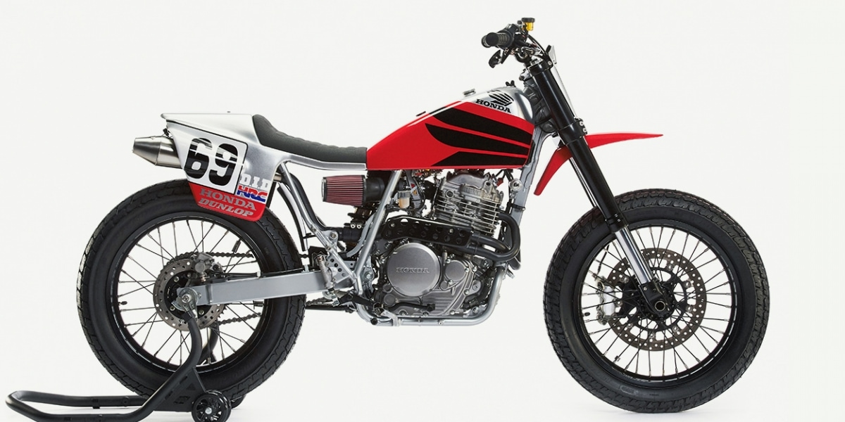 惹一城思念紛飛 - 致敬Nicky Hayden的 HONDA XR650L FLAT TRACKER by Analog