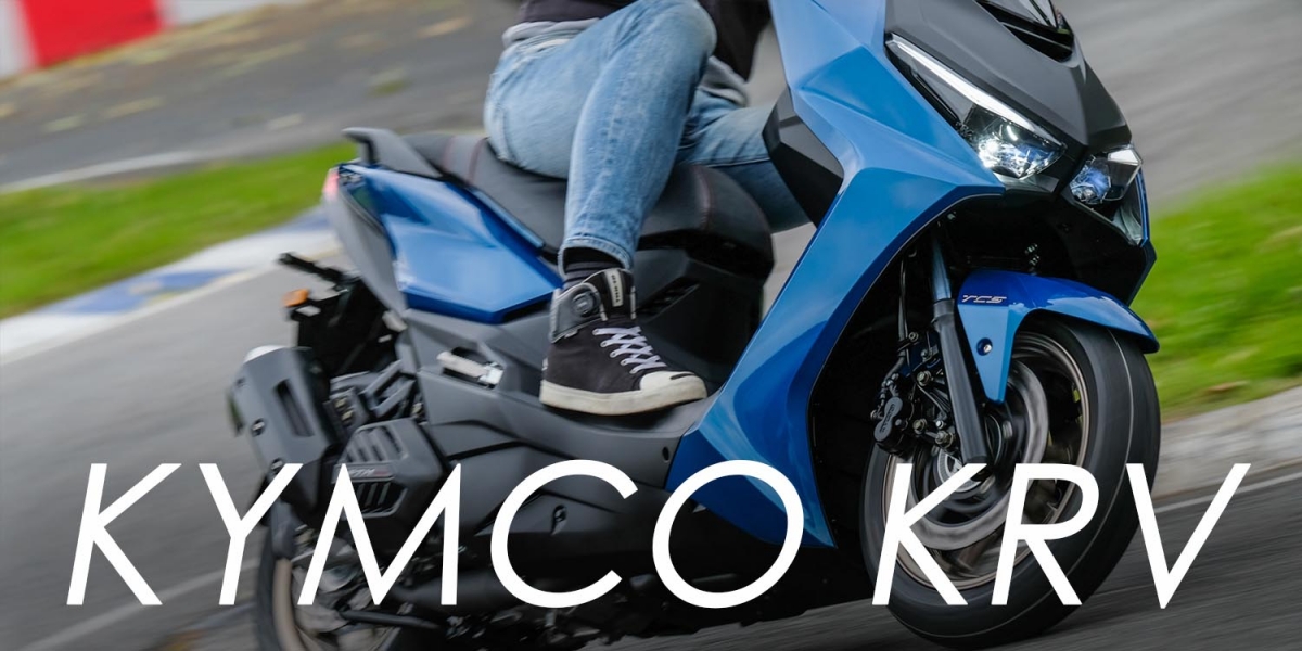 檔車般操控感受,速克達車款新境界KYMCO KRV賽道試乘