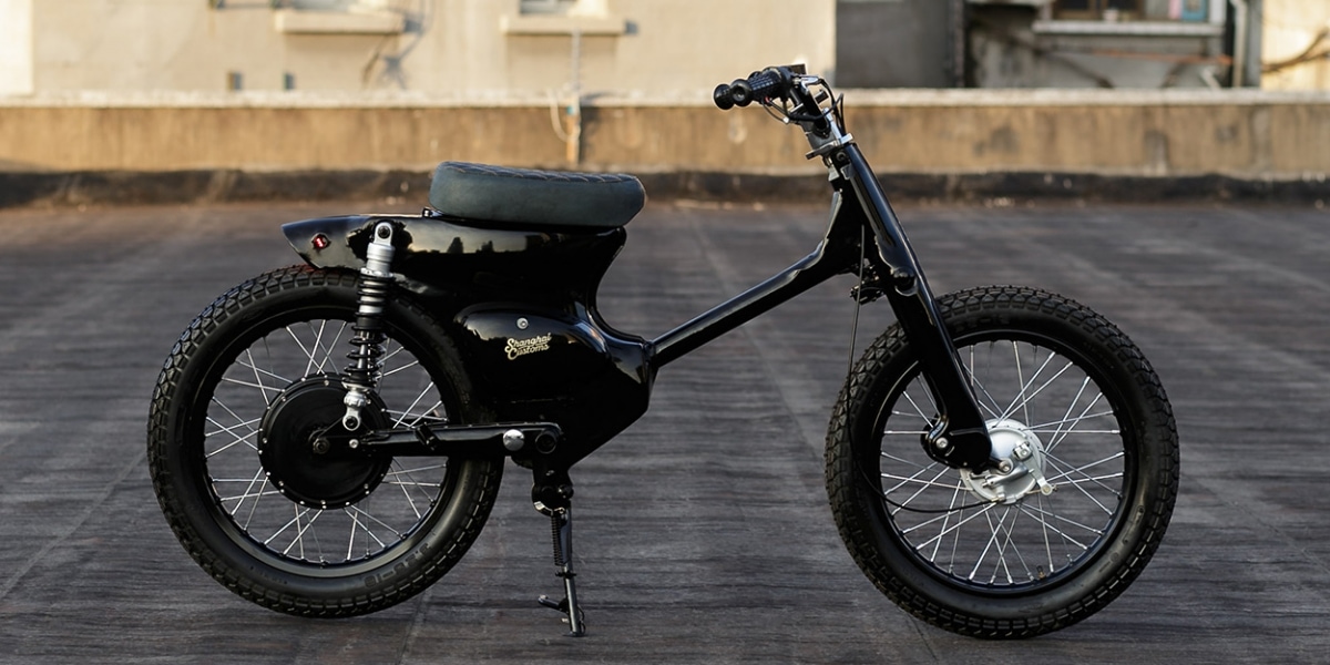 民間電動車改裝計畫。HONDA eCub by SHANGHAI CUSTOMS