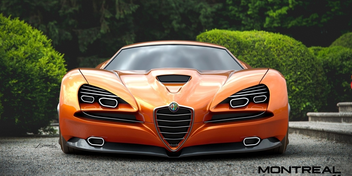 承襲經典靈魂 Alfa Romeo Montreal Vision GT Concept亮相!