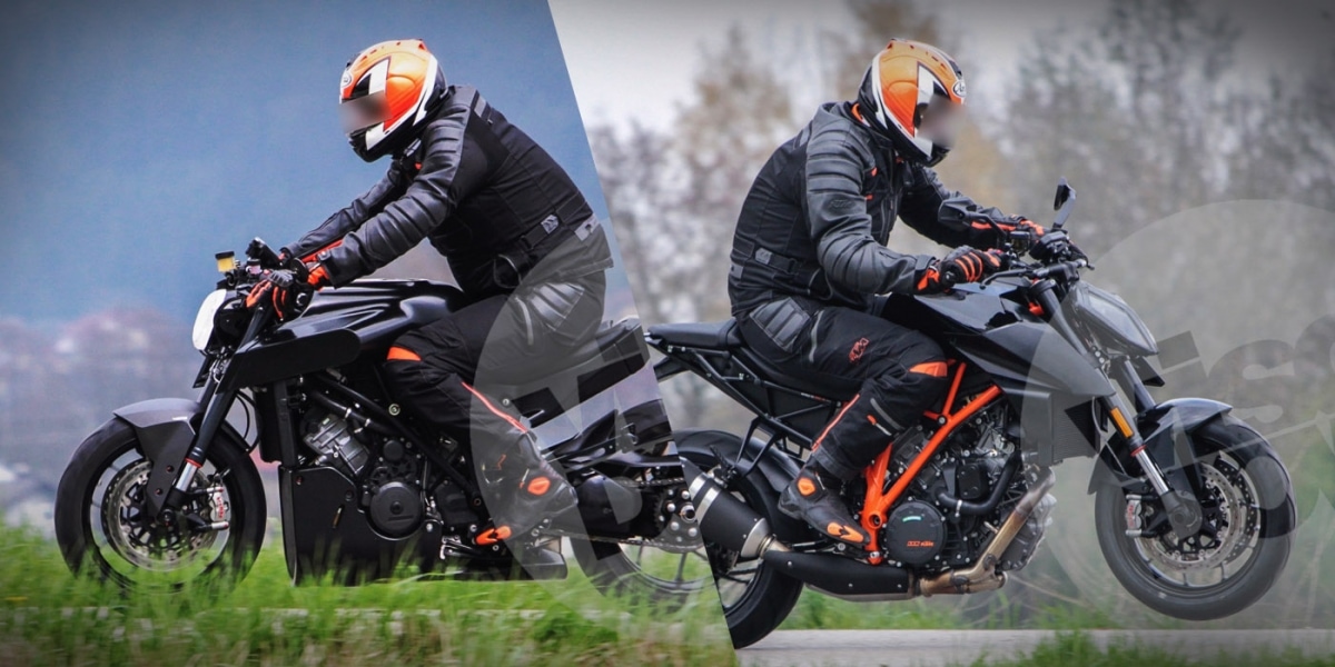 雙身車計畫曝光。2017 KTM 1290 SuperDuke R,Husqvarna 1301試車被捕
