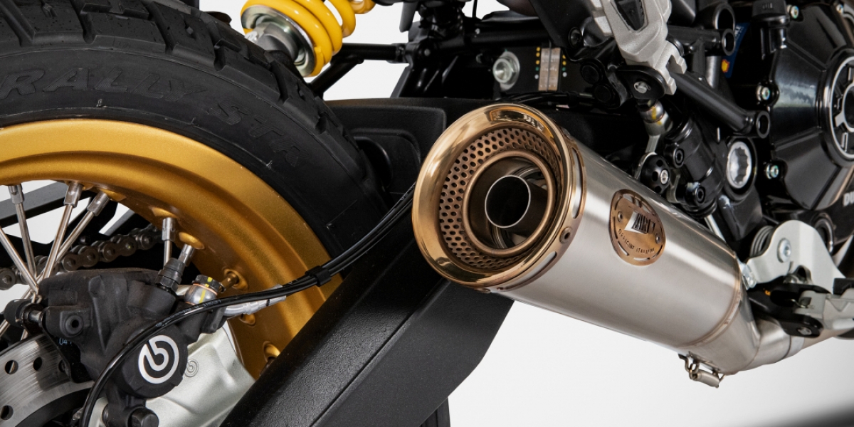 僅原廠三分之一的重量 !ZARD推出DUCATI Scrambler Desert Sled專屬排氣管