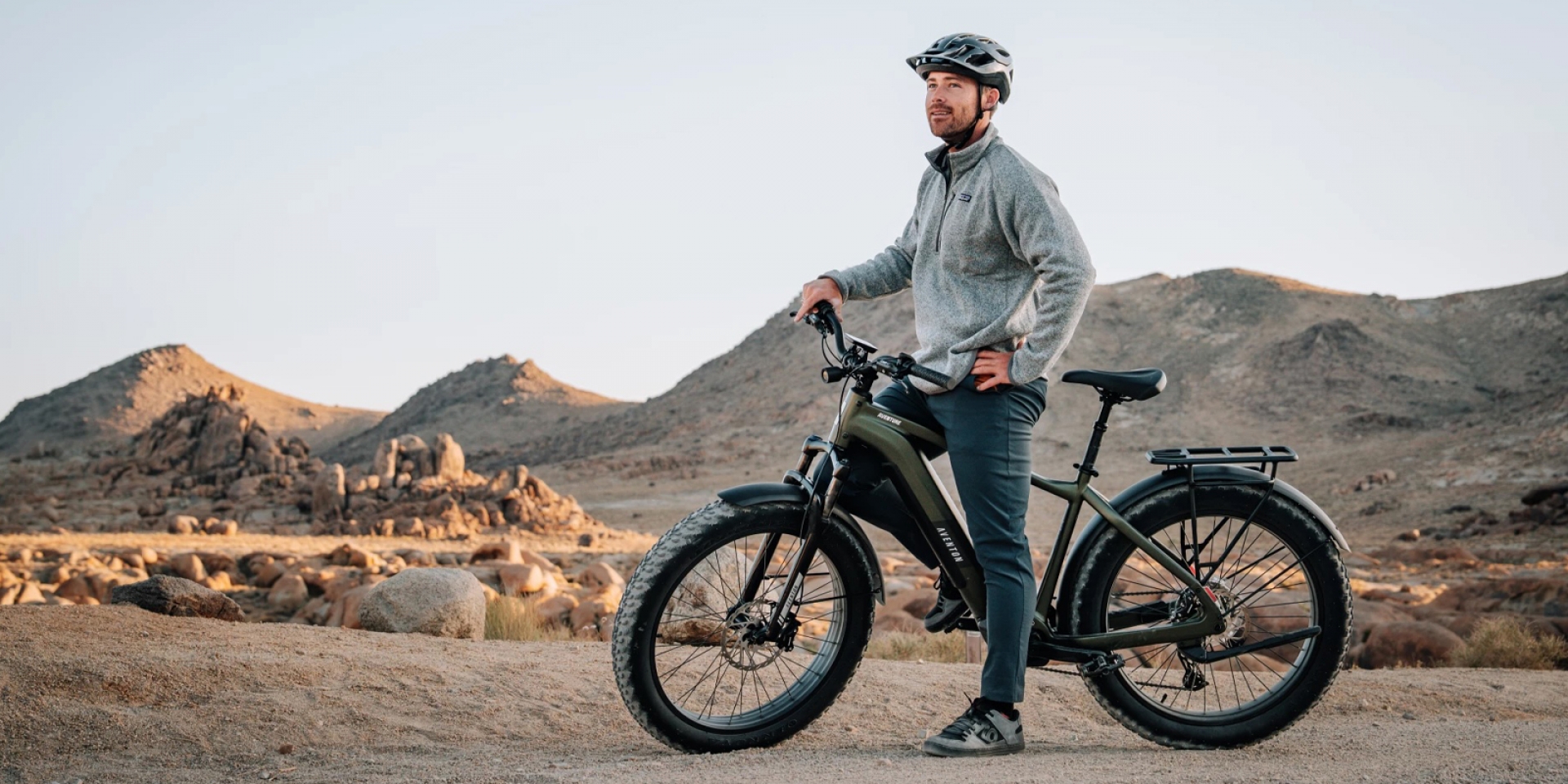 Aventon Aventure M 電輔登山車：250W中置馬達、32公里極速、100Nm扭力、85公里續航、霸氣胖胖胎！