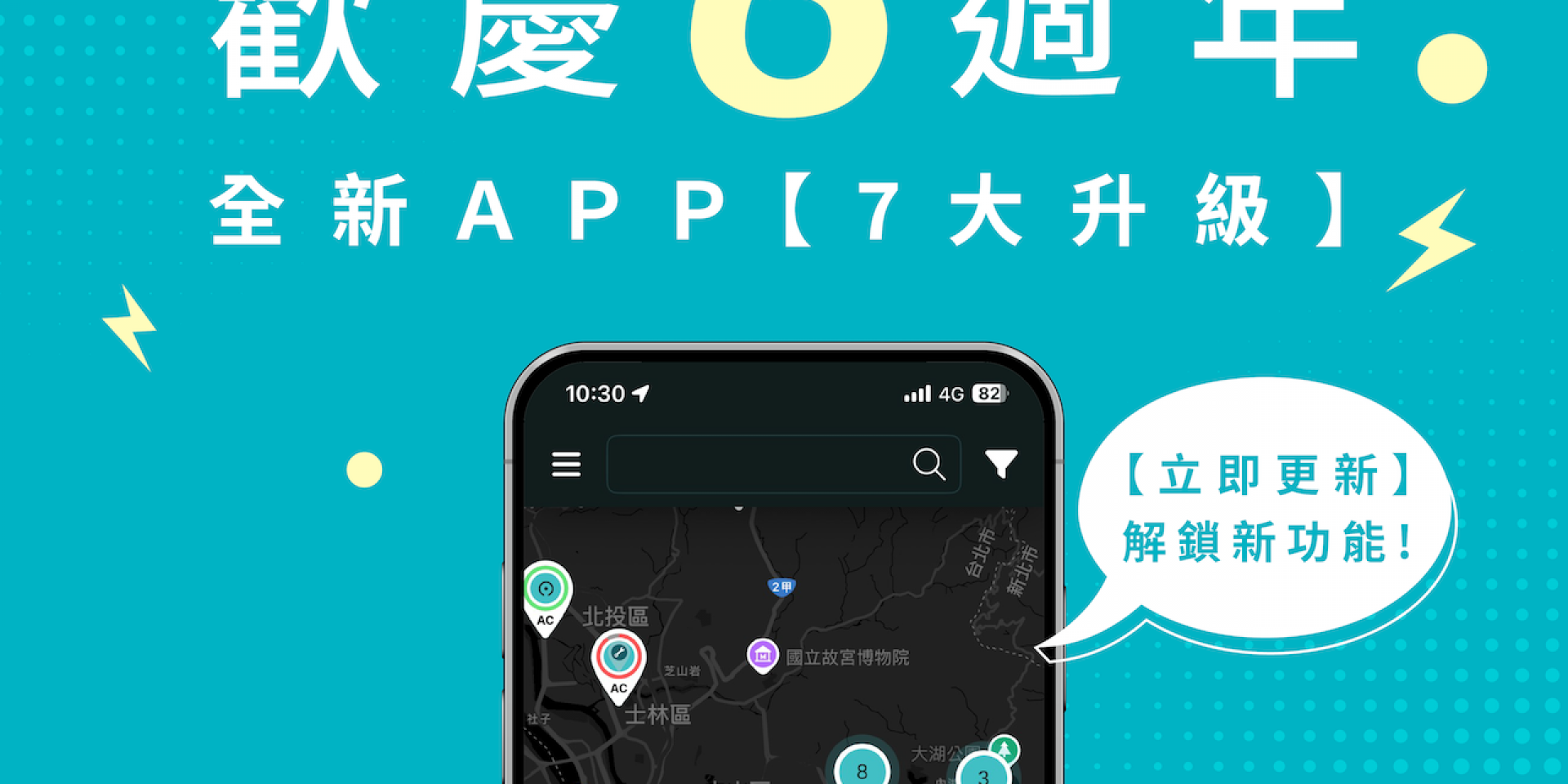 EVOASIS 六週年歡慶，全新 APP「七大升級」上線，週末離峰「6.5 元/度」回饋啟動
