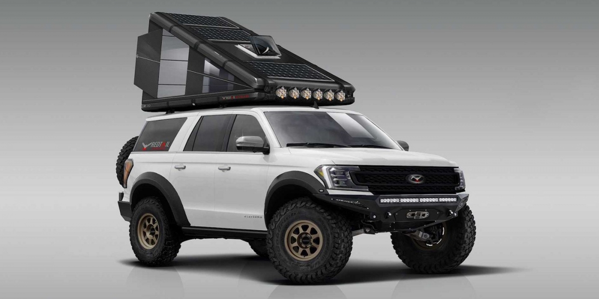 Redtail Overland碳纖維打造車頂帳,要價60萬元