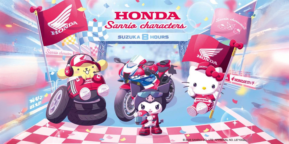 218匹馬力的可愛爆擊！Honda × 三麗鷗參戰 2026 鈴鹿 8 耐，酷洛米專屬塗裝 CBR1000RR-R 聯名亮相