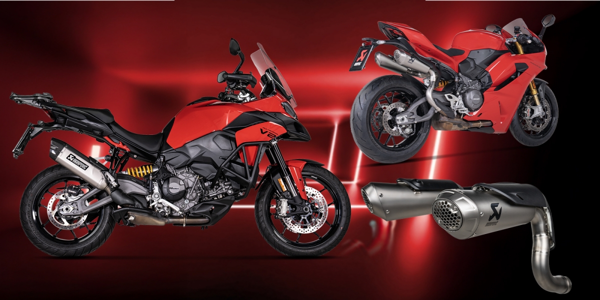 聲浪、動力雙進化！Akrapovič 發表 Ducati Multistrada V2 與 Panigale V2 專屬鈦合金尾段