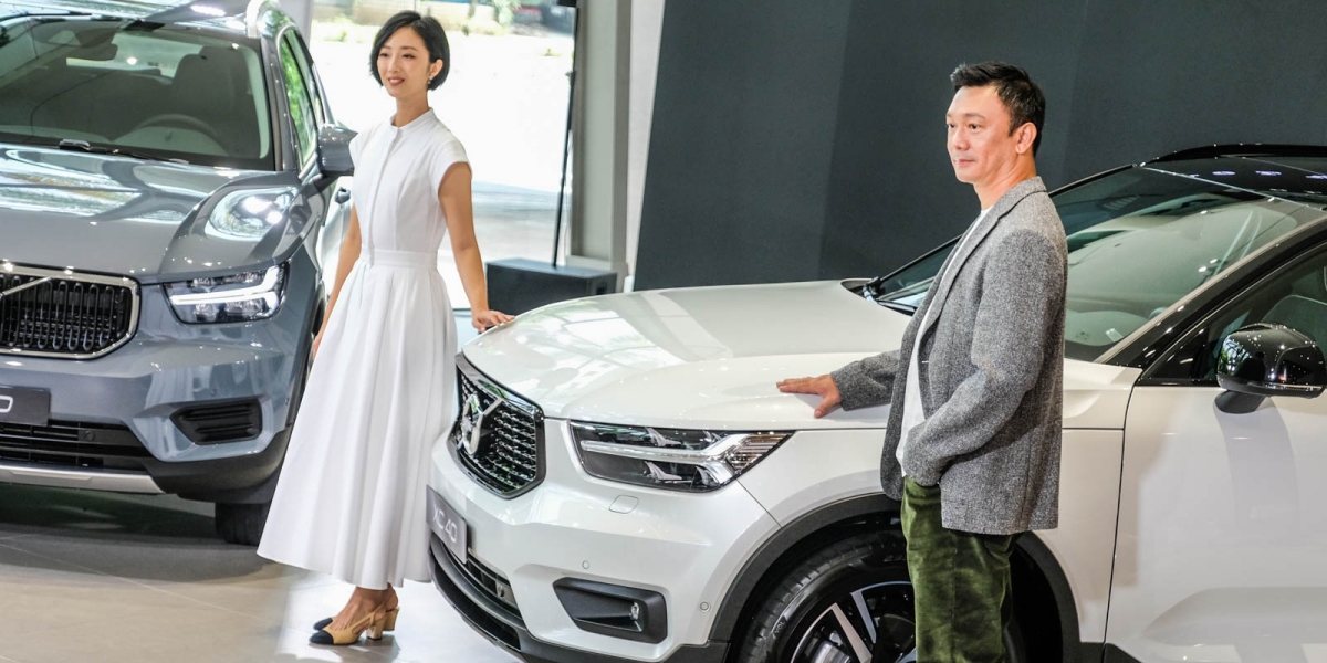 桂綸鎂、黃信堯首次合作!Volvo XC40 T3首映限定版熱銷一空 小排量經濟實惠!
