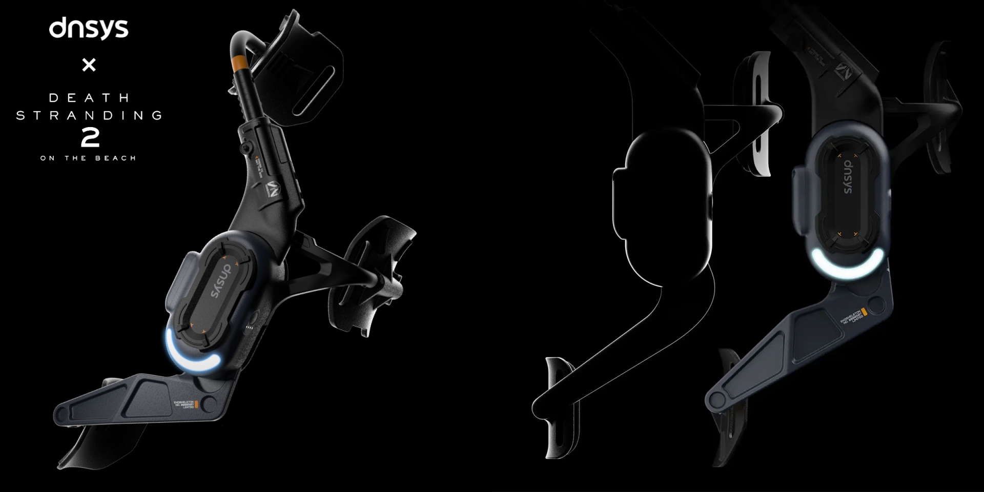 Dnsys × Kojima 聯名外骨骼登場：Death Stranding 2 限定版，支援 25 公里健行、15 公里爬坡，瞬間減重 20 公斤！