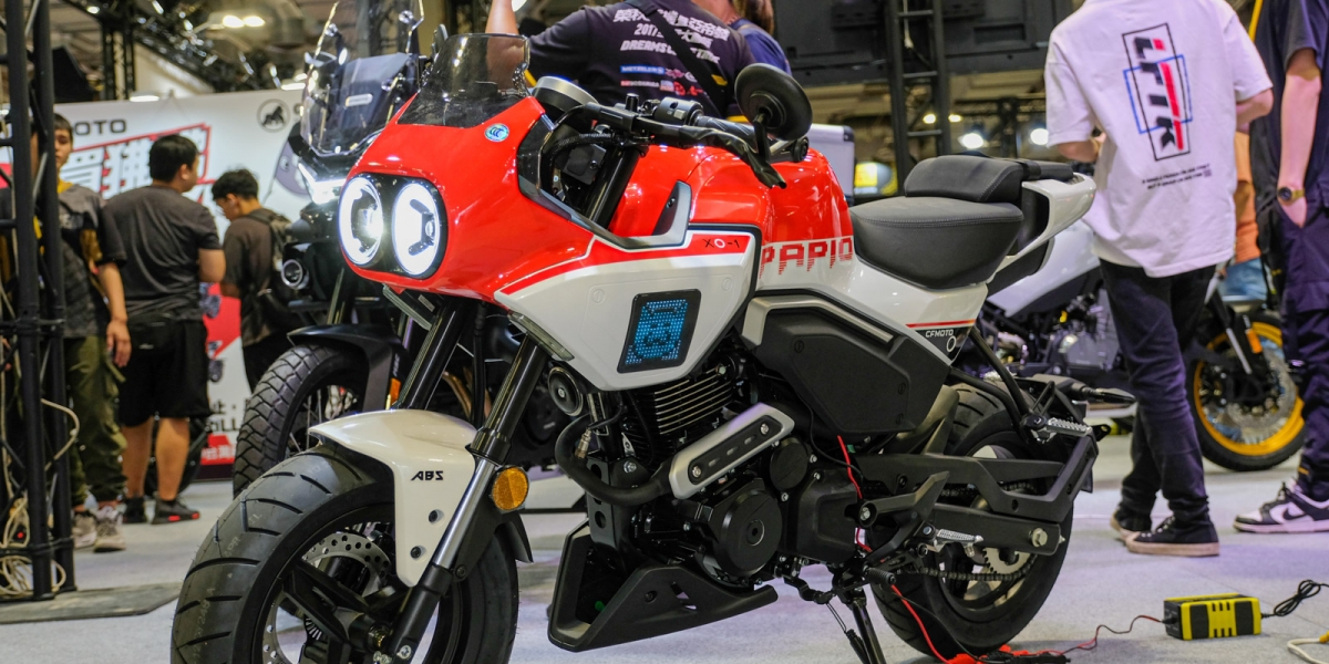 超人氣狒狒 建議售價10.99萬元!CFMOTO Papio XO-1展場實拍