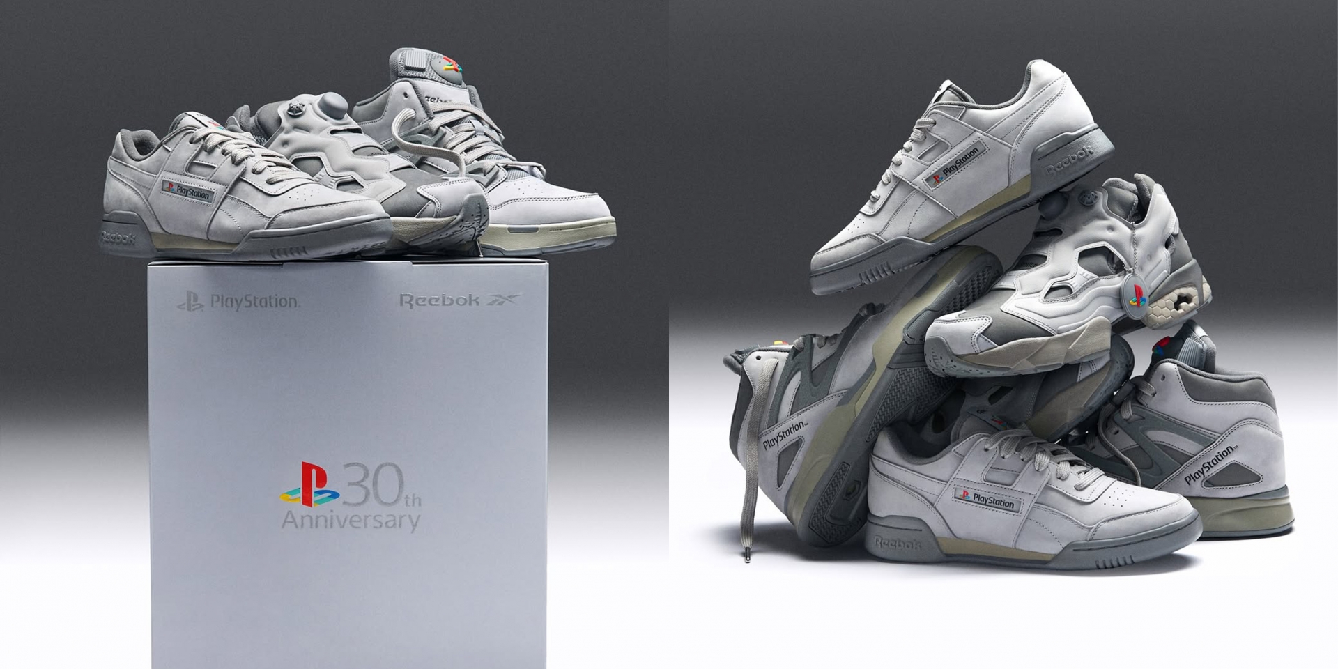 PlayStation x Reebok 30週年聯名系列登場:記憶卡鞋舌、按鍵吊飾、CRT 鞋盒,復古主機魂直接穿上腳!