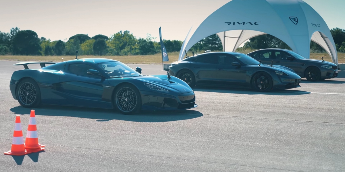 Taycan與M5都變成炮灰!Rimac Nevera強大表現無人能及!