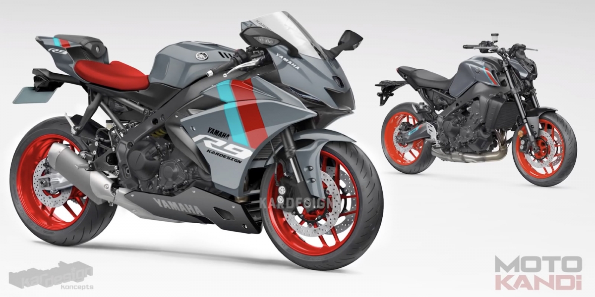 雙缸R7不夠看?Kardesign Koncepts繪製YZF-R9預覽圖幫你解癮!