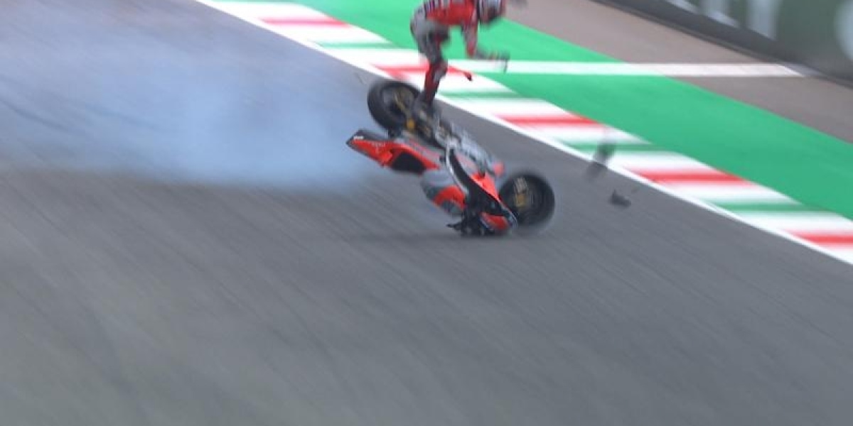MotoGP義大利站-Michele Pirro嚴重轉倒,只有輕傷!DUCATI:目前恢復良好