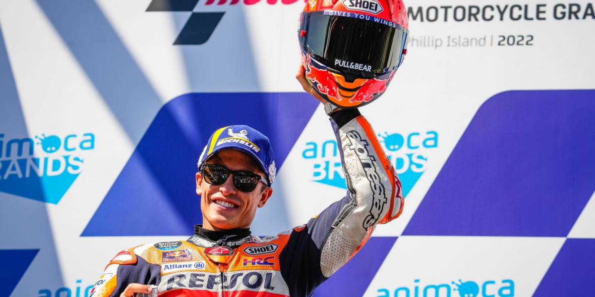 第一百座MotoGP頒獎台!Marc Marquez:後軟胎是我自己的決定,所有人都反對。