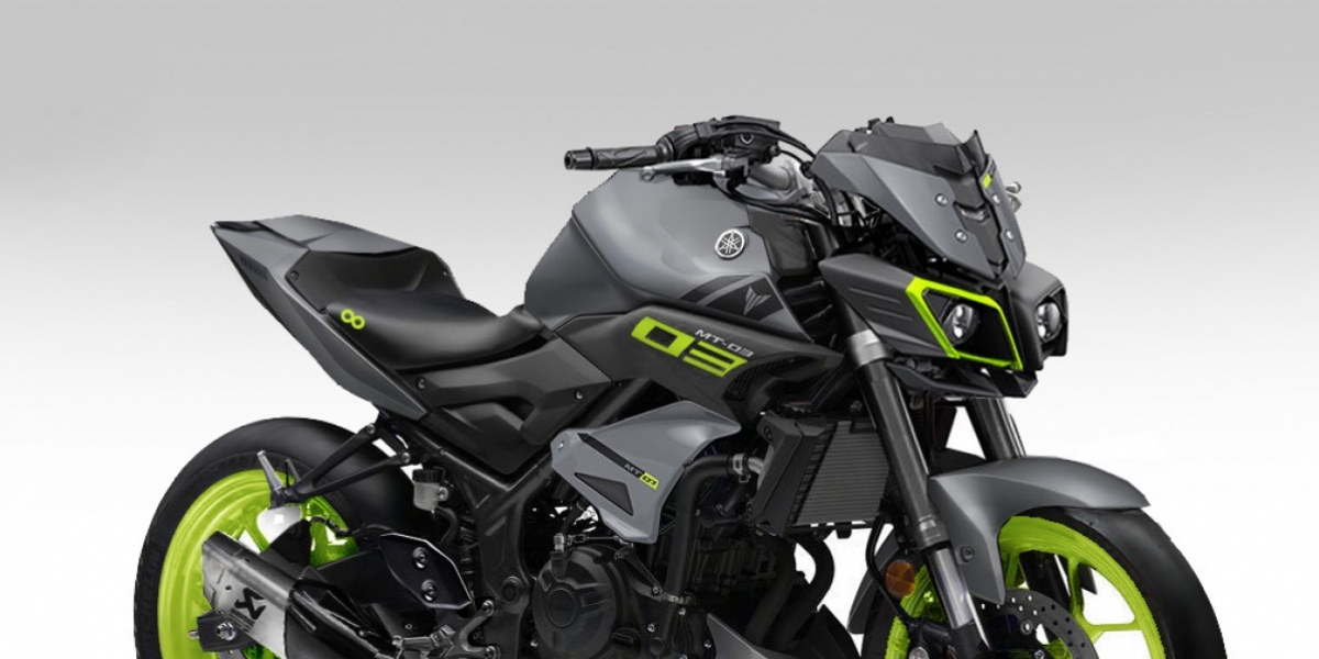 YAMAHA MT-03 變身MT-10 。紙上改車