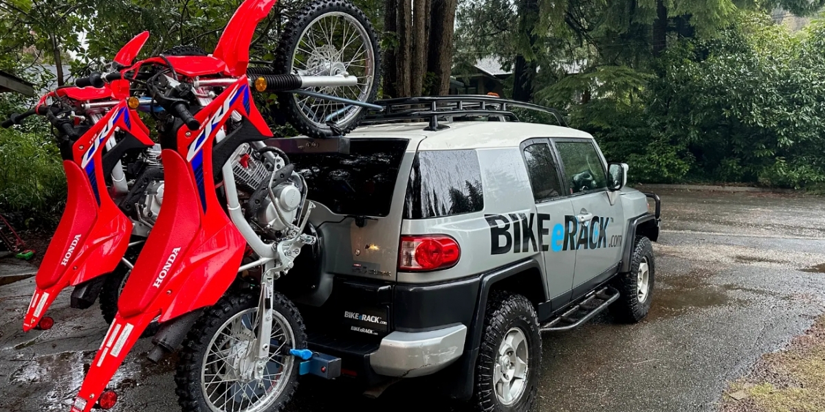 Bike eRACK幫你輕鬆運車,電動支架裝載腳踏車、越野車超快速!