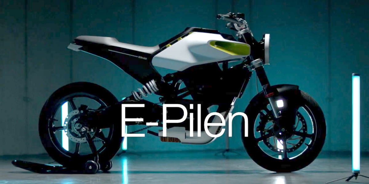 8kW馬達、交換電池設計。Husqvarna E-Pilen 電動概念車現身!