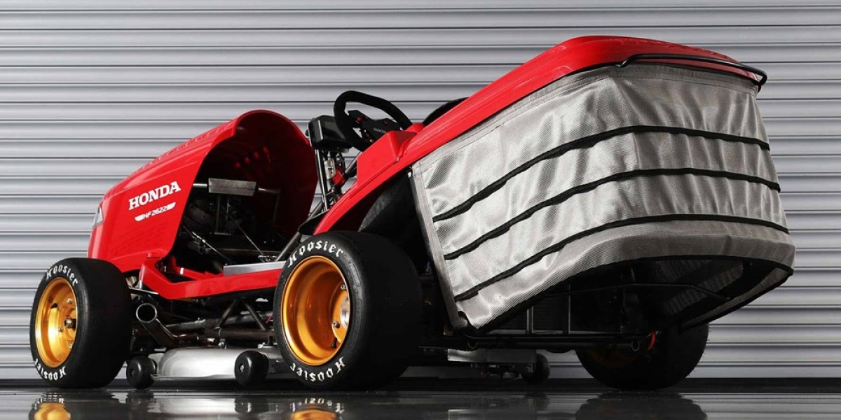 火刃引擎上身!地表最速割草機 HONDA Mean Mower V2