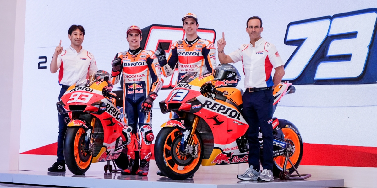 馬家兄弟同台現身!Repsol HONDA Team 2020 MotoGP廠車亮相!