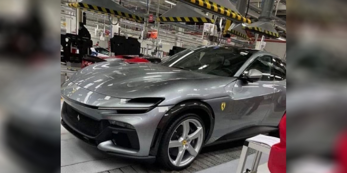 紅鬃烈馬休旅車將登場 Ferrari Purosangue產線偷拍照曝光