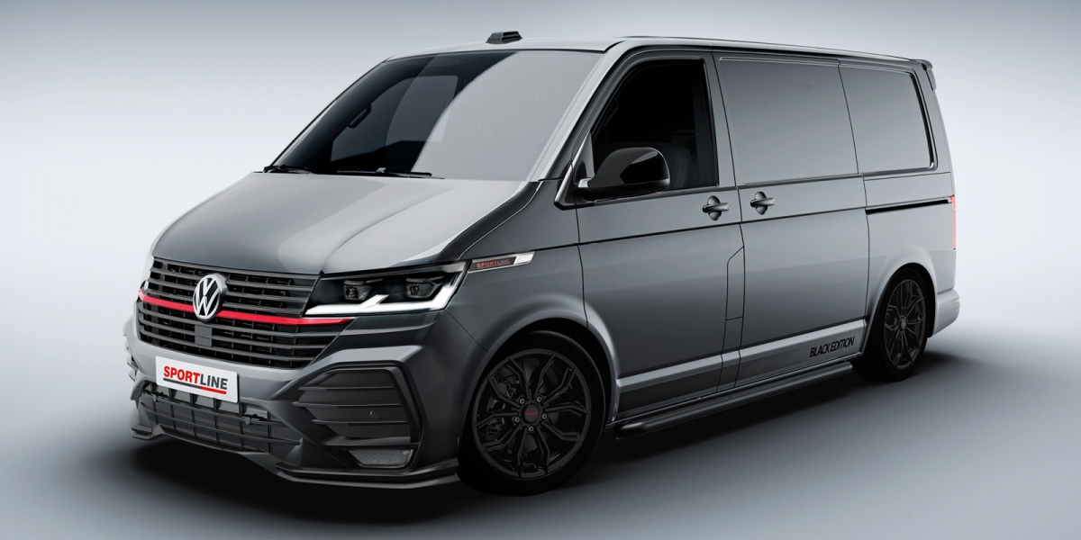 黑、趴最帥商車!VW歐洲原廠推出T6.1 Sportline