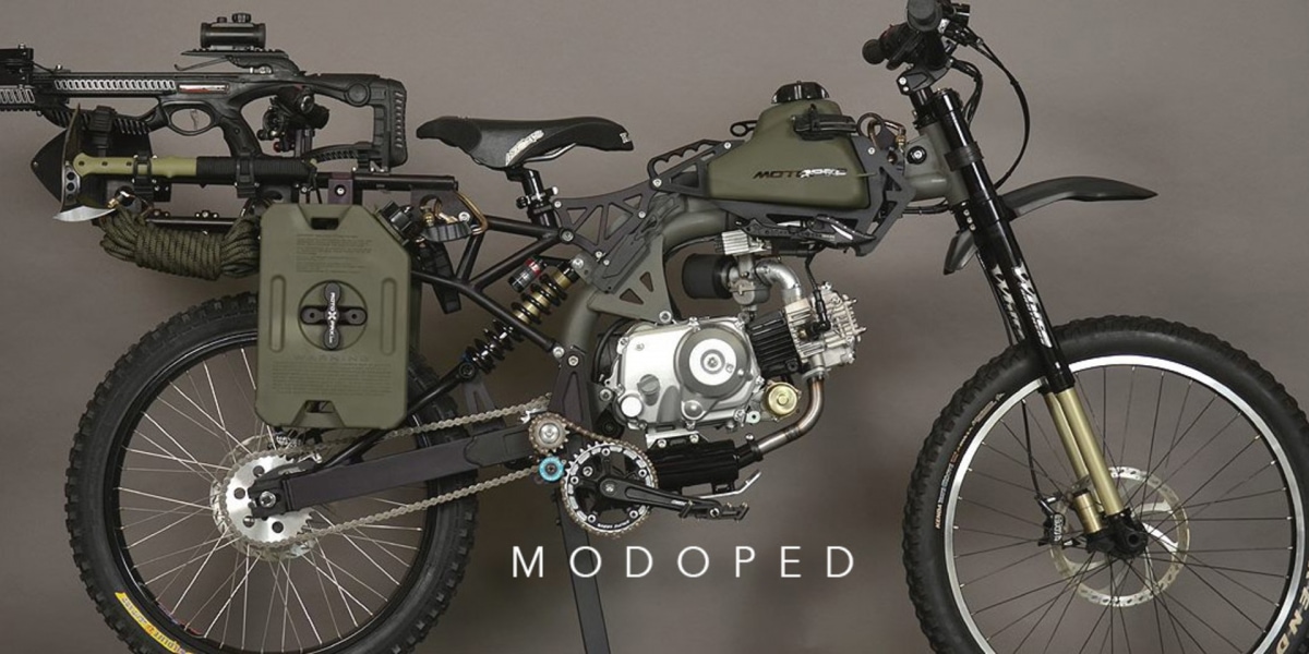 移動力與風格的大升級。Motoped腳踏車動力套件