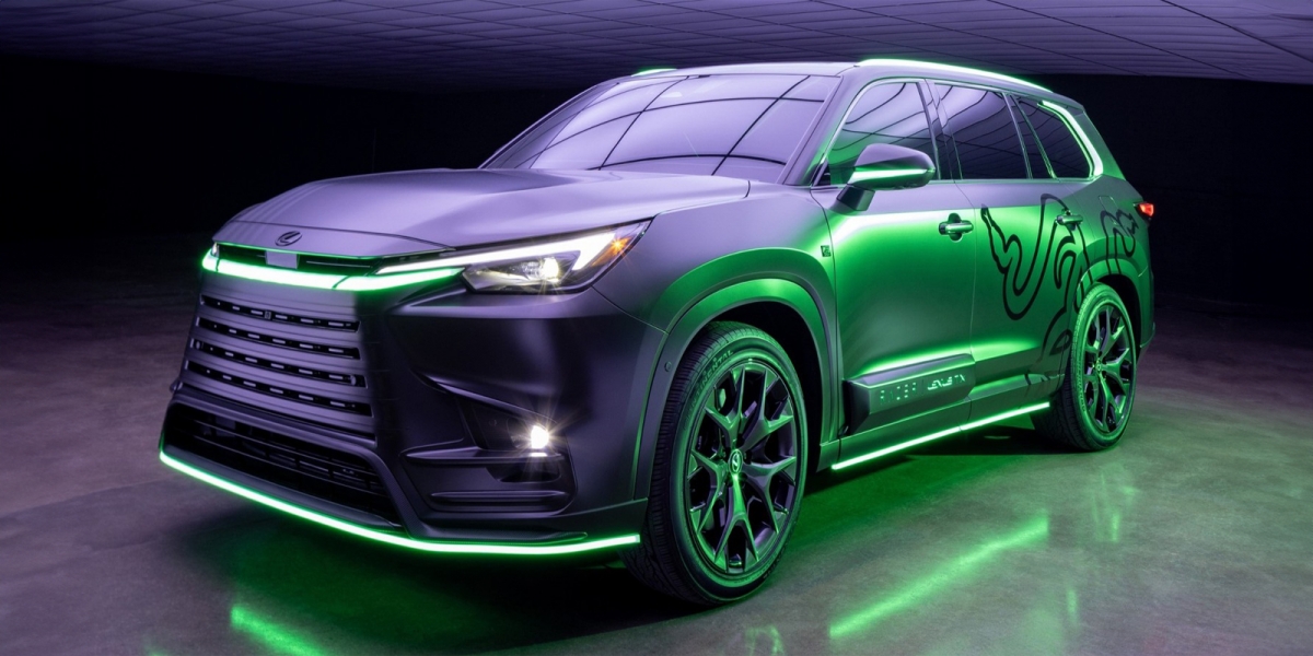Lexus 與 Razer 合作打造「The Razer Lexus TX 極致電競休旅車」!