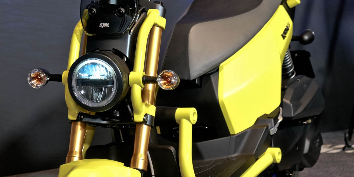 SYM KRNBT實車現身,獨特設計展現FUN BIKE本質!