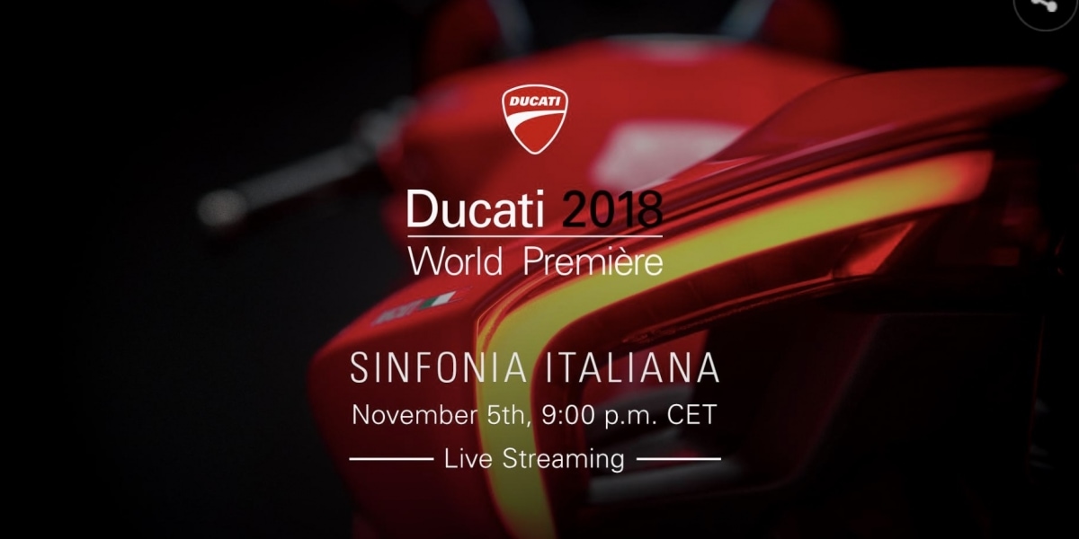 DUCATI 2018 新車發表會(直播)