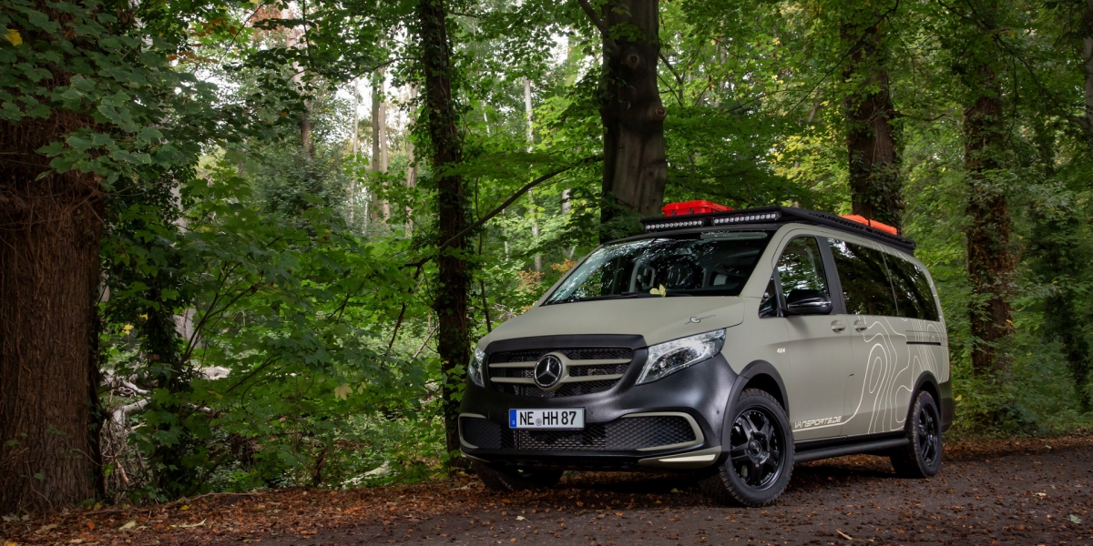 改裝店家巧手,M-Benz V-Class變身GeoTrek Edition露營車