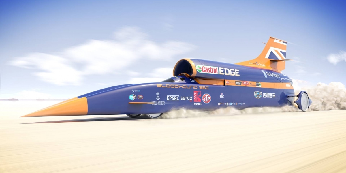 地表最速持續精進!Bloodhound計畫突破1600km/h!