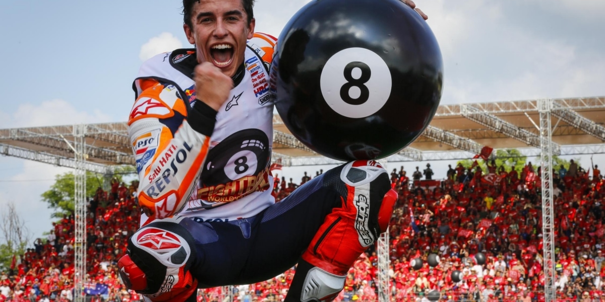 8屆世界冠軍,王者的意志!HONDA:因為Marc Marquez的聰穎,讓他能夠馬上了解自己的賽車!