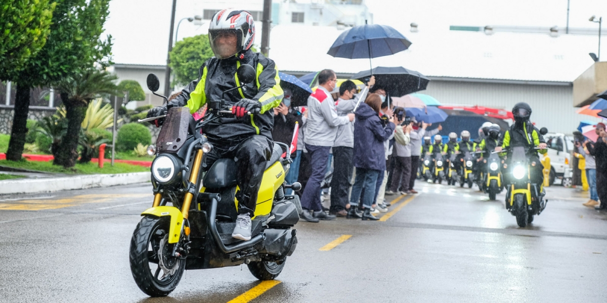 六天五夜四極點!SYM KRN BT「麒開得勝環島團」董事長環島之旅順利結束