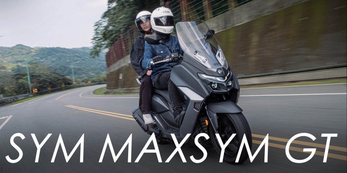 低座高 超帥雙魚眼大燈造型!SYM MAXSYM GT小改登場 首購優惠價18.9萬元起