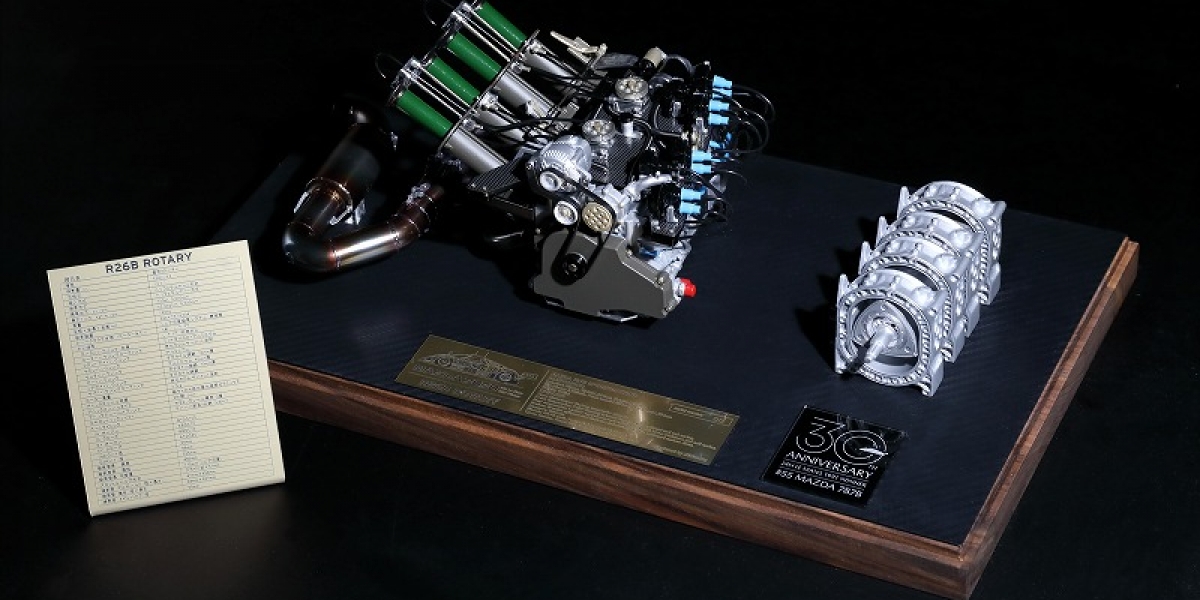 烙這顆引擎絕對沒問題!MAZDA 787B R26B四轉子引擎模型不買可惜