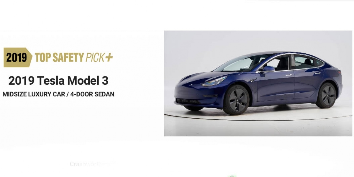 IIHS撞擊測試 Tesla Model 3獲得Top Safety Pick+!