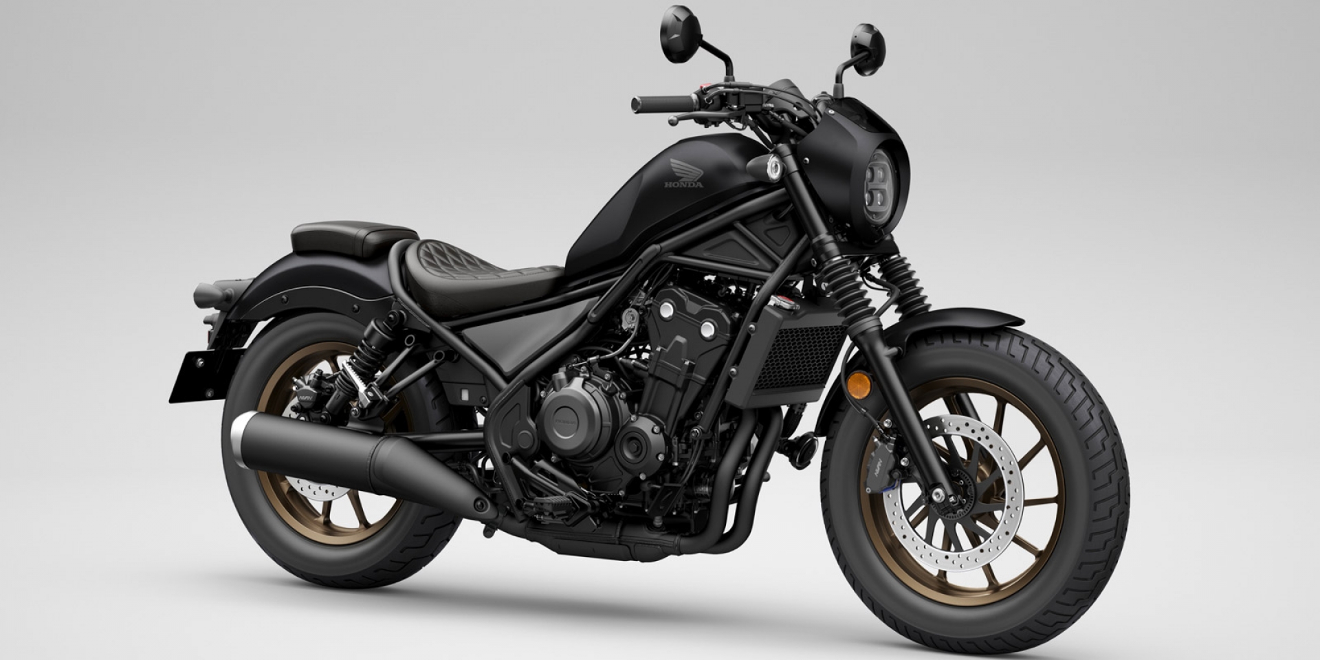 Honda Motorcycle 2025年式 Rebel500、Rebel500S 桀驁不馴的靈魂 耀眼登場