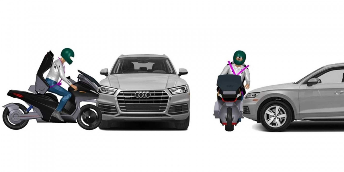 安全帶+彈射坐墊!Italdesign開發機車安全座椅