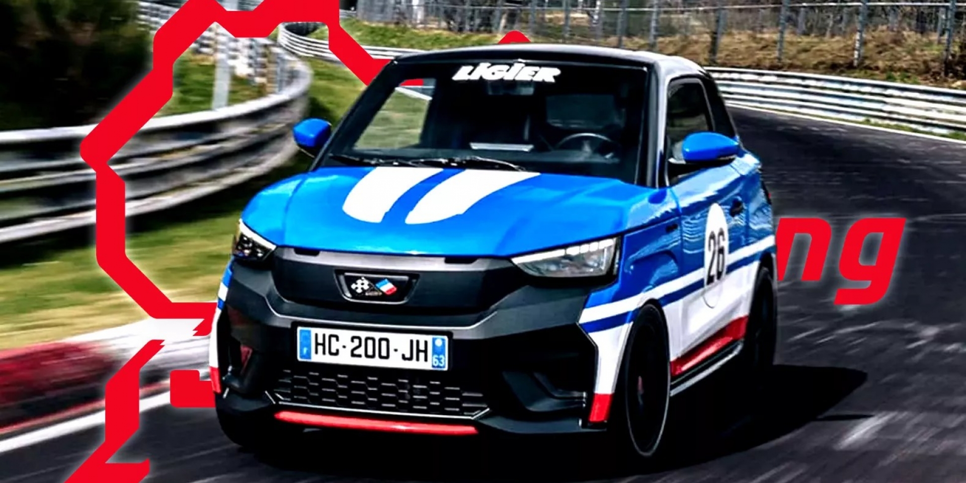 打破66年紀錄！只有8匹馬力就來挑戰紐柏林