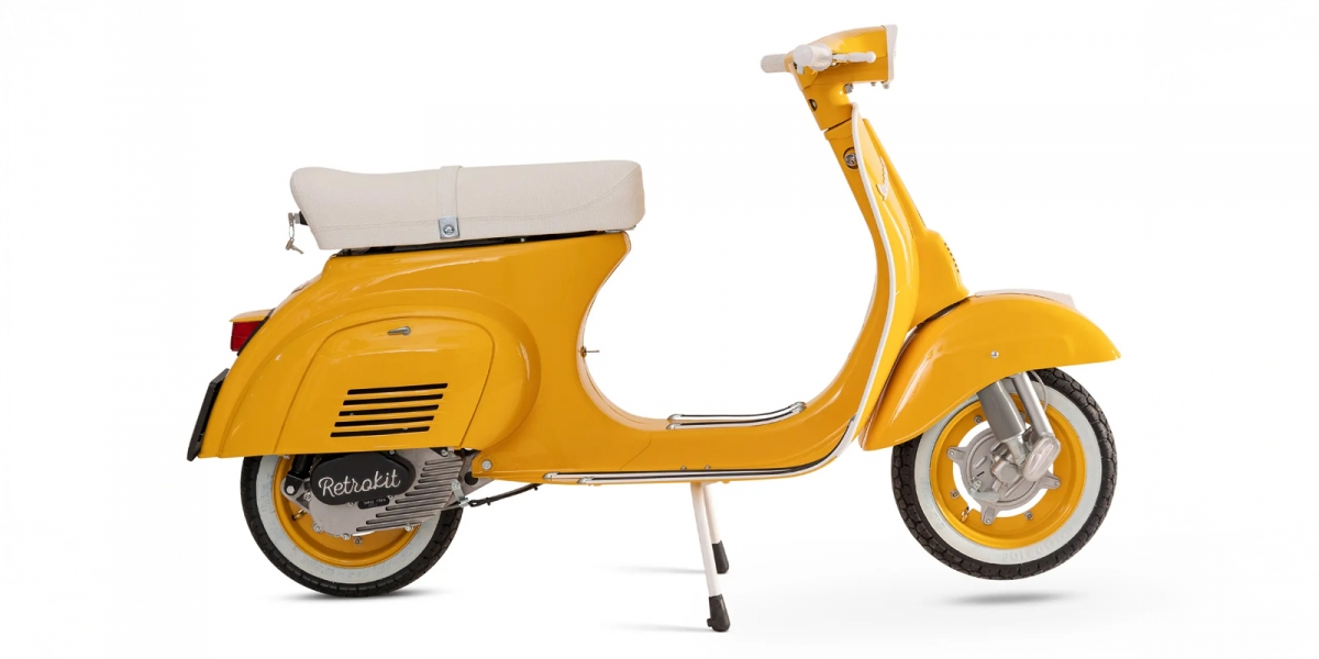 四小時變身電動車!Retrokit 讓你的 Vespa 瞬間進化