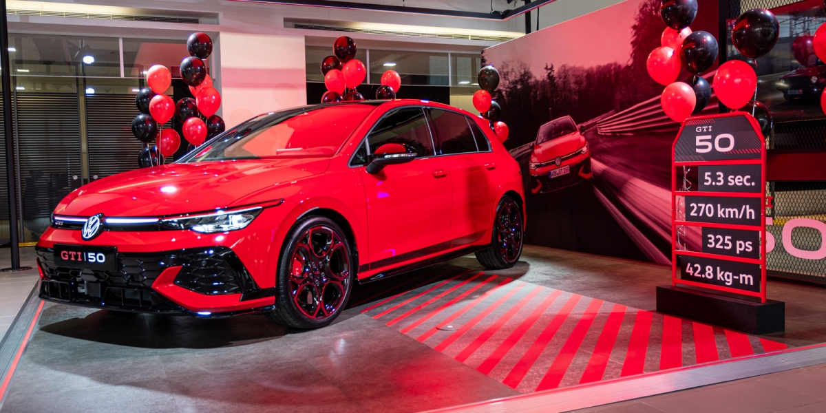五十年熱血傳承　GTI 性能傳奇迎來全新巔峰 The Golf GTI EDITION 50 強襲登台　引爆性能熱潮 建議售價為 194.8 萬元起