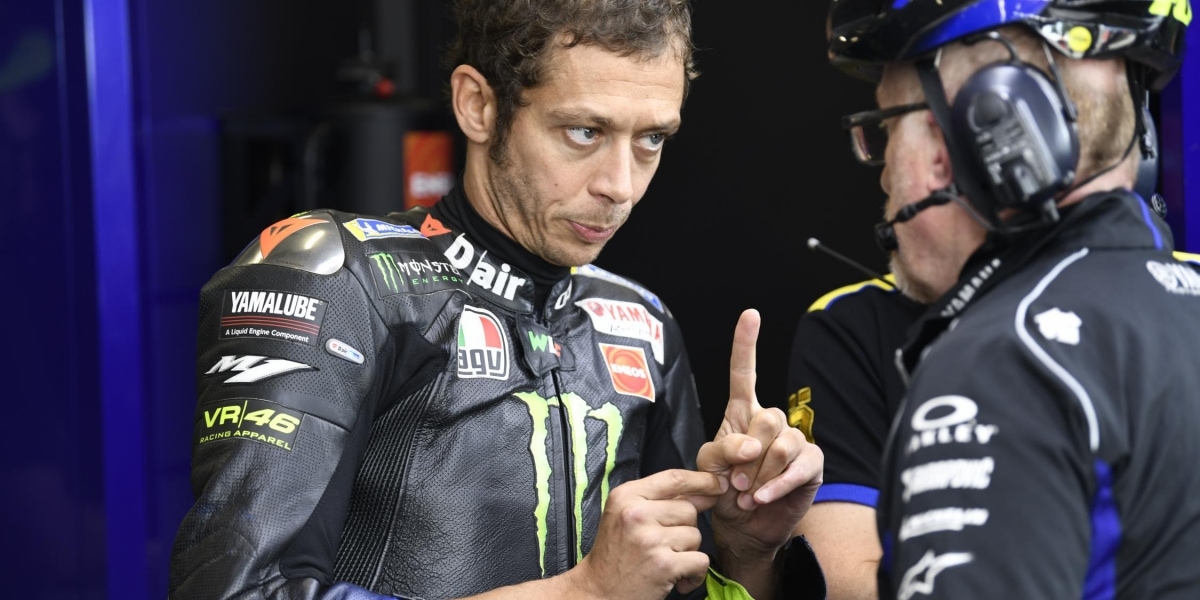 對天氣過敏?Valentino Rossi:只要抓地力再差一點點,我們會更悲劇。