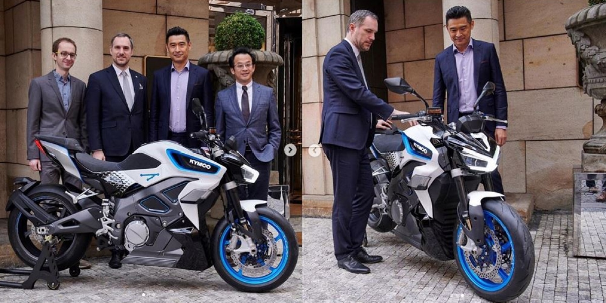 KYMCO RevoNEX現身捷克布拉格街頭,最帥市長打卡試乘電動街跑!
