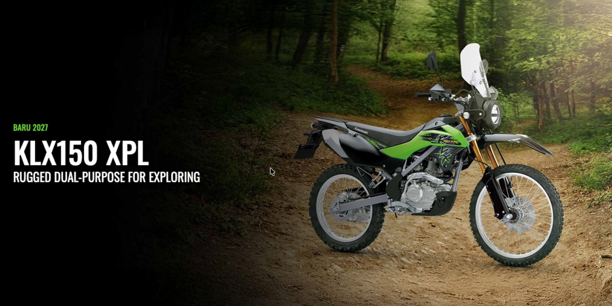 復古圓燈加防風大鏡！川崎 2027 年式 KLX150 XPL 印尼震撼發表，售價台幣僅 9.2 萬元起！