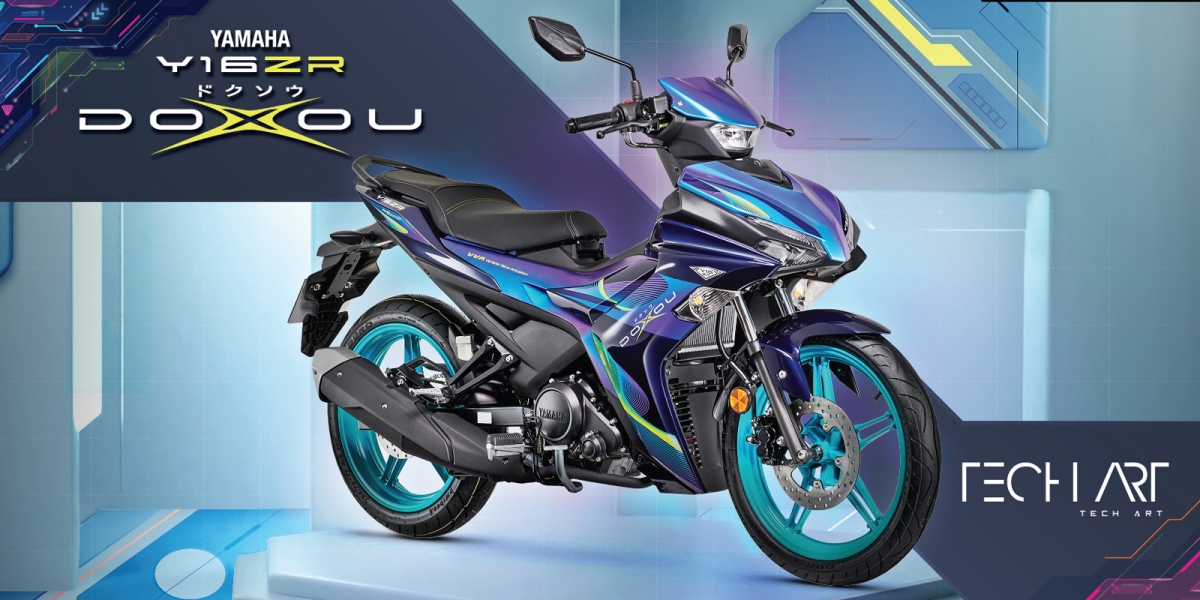 前衛潮流 x 彎樑動感!YAMAHA Y16ZR Doxou Tech Art 限量5000台海外發表