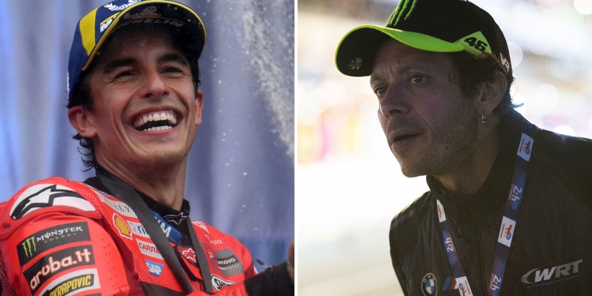 Marc Marquez與Valentino Rossi的比較議題再起!GOAT東西軍,今天你選哪一邊?