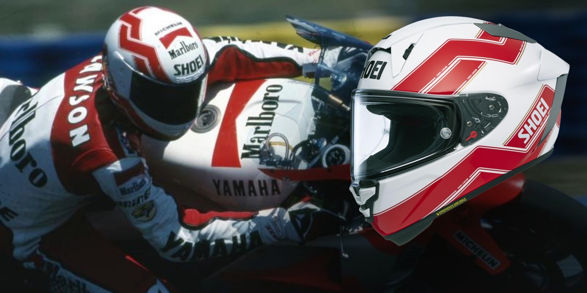 經典紅白配色再現！SHOEI X-Fifteen 推出 Eddie Lawson 傳奇塗裝