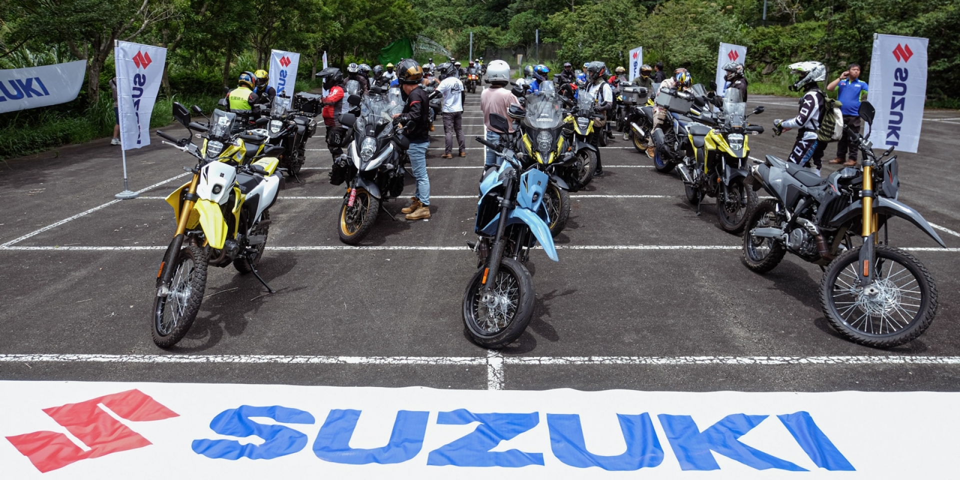 蓬萊林道 鈴木大軍集結「SUZUKI 冒険の道」！SUZUKI V-STROM & DR-Z4S/SM 新手友善 林道探索