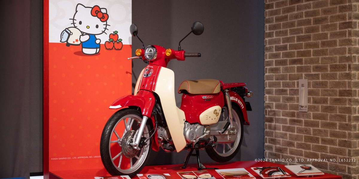 Hello Kitty 加持,騎出可愛魅力!Honda 推出期間限定聯名 Super Cub 50/110 限量版